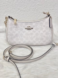 COACH Women’s Teri Shoulder Bag Signature Canvas